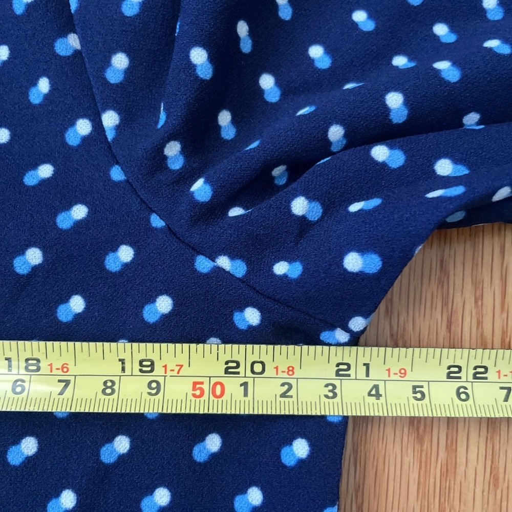 NWT! Talbots Navy Blue Dress Shirt - Picture 8 of 9